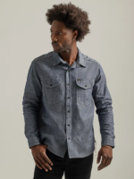 Lee hombres 101 sobrecamisa vaquera años 70 seco ropa Z6H6F914