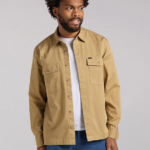 Lee hombres camisa tejida chetopa colección europea arcilla ropa Z6H6F940
