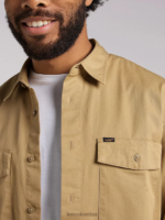 Lee hombres camisa tejida chetopa colección europea arcilla ropa Z6H6F940 - Image 5