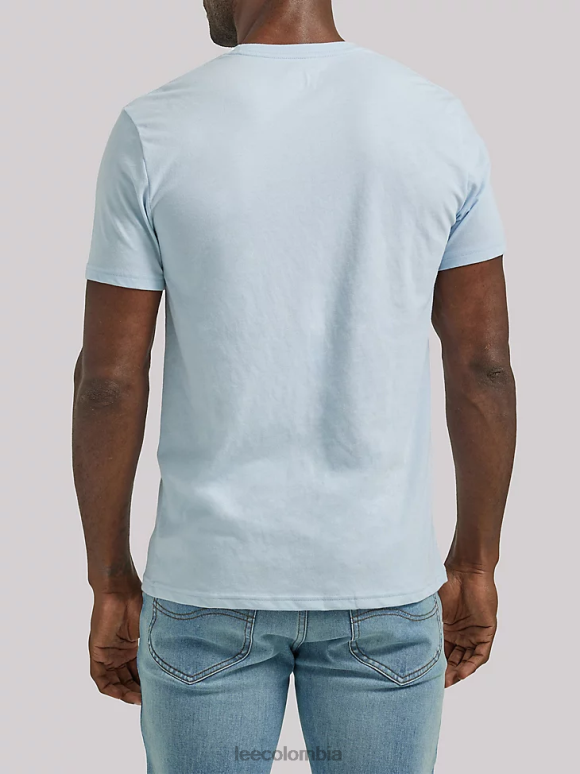 Lee hombres camiseta con estampado de águila original americana ruta aérea ropa Z6H6F882 - Image 2