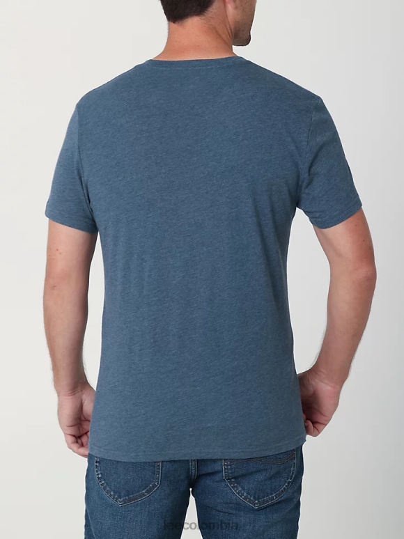 Lee hombres camiseta con gráfico de pelícano salado azul marino de medianoche ropa Z6H6F846 - Image 2