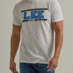 Lee hombres camiseta con gráfico universitario brezo de malvavisco ropa Z6H6F887