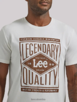 Lee hombres camiseta gráfica de calidad legendaria malvavisco ropa Z6H6F873 - Image 3