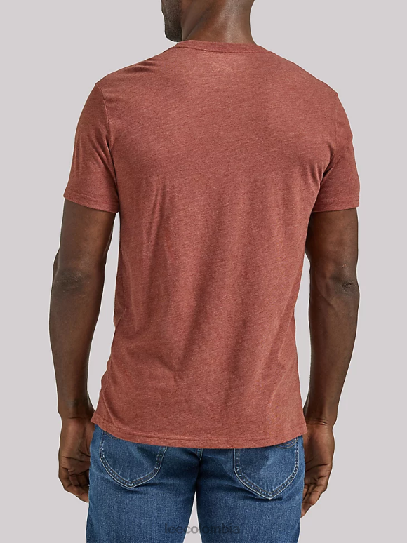 Lee hombres camiseta gráfica de mezclilla de calidad byrne ropa Z6H6F864 - Image 2