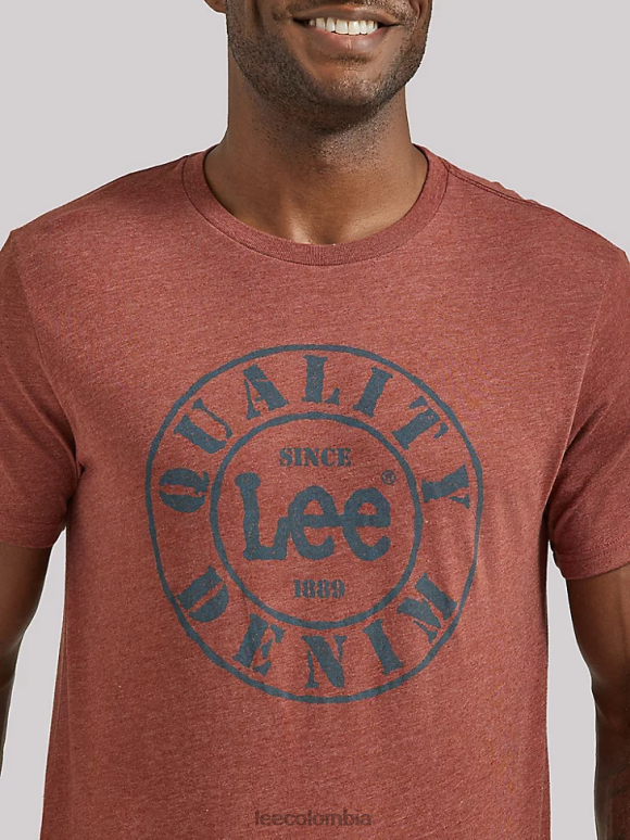 Lee hombres camiseta gráfica de mezclilla de calidad byrne ropa Z6H6F864 - Image 3