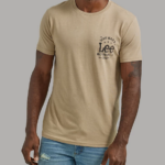Lee hombres camiseta gráfica de tienda de motocicletas gabardina ropa Z6H6F862