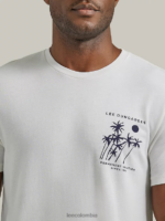 Lee hombres camiseta gráfica de vacaciones permanentes malvavisco ropa Z6H6F855 - Image 3