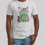 Lee hombres camiseta gráfica del festival de música de Revolution Mills malvavisco ropa Z6H6F885