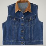Lee hombres chaleco de jinete vintage rv14 (talla s) Denim oscuro ropa Z6H6F1131