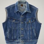 Lee hombres chaleco de jinete vintage rv20 (talla m) Denim oscuro ropa Z6H6F1129