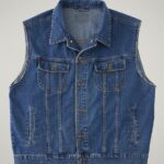 Lee hombres chaleco de jinete vintage rv26 (talla xxl) Denim oscuro ropa Z6H6F1141