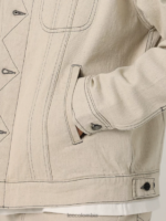 Lee hombres chaqueta estilo ciclista con hombros caídos enjuagar ropa Z6H6F1123 - Image 5