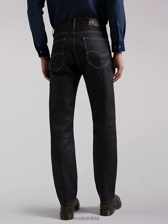 Lee hombres colección europea 101z vaqueros de pernera recta con ajuste relajado y espalda ceñida seco ropa Z6H6F539 - Image 4