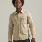 Lee hombres colección europea - camisa 101 occidental alabastro ropa Z6H6F931