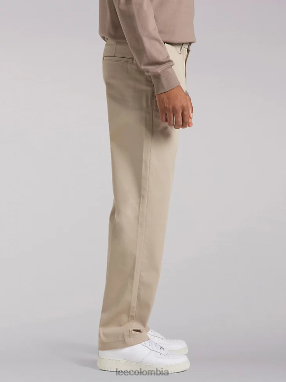 Lee hombres colección europea chetopa pantalones chinos de ajuste relajado piedra ropa Z6H6F787 - Image 4