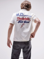 Lee hombres colección europea h.d. camisa de manga corta con botones crudo ropa Z6H6F933 - Image 2
