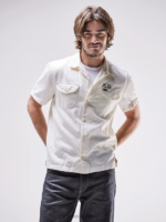 Lee hombres colección europea h.d. camisa de manga corta con botones crudo ropa Z6H6F933