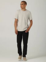 Lee hombres hd pantalones cónicos relajados maverick negro ropa Z6H6F729