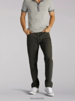 Lee hombres jean deportivo de pierna cónica de movimiento extremo (grandes y altos) gris oscuro ropa Z6H6F691