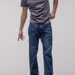 Lee hombres Jean pierna recta 100% algodón regular fit teniente ropa Z6H6F503