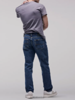 Lee hombres Jean pierna recta 100% algodón regular fit teniente ropa Z6H6F503 - Image 4