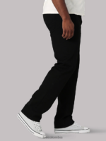 Lee hombres jean relajado de movimiento extremo (grande y alto) negro ropa Z6H6F596 - Image 3