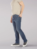Lee hombres jeans ajustados con pernera recta Extreme Motion cortez ropa Z6H6F553 - Image 3