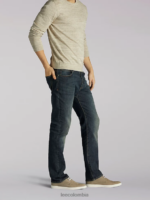 Lee hombres jeans con pernera tapered y corte recto Extreme Motion disidente ropa Z6H6F526 - Image 3