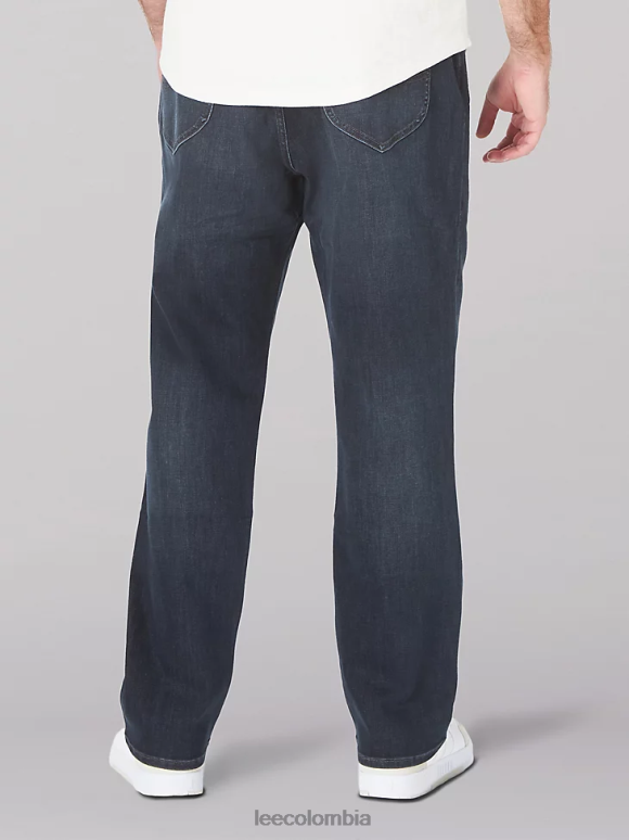 Lee hombres jeans cónicos de ajuste recto mvp de movimiento extremo (grandes y altos) sebastián ropa Z6H6F537 - Image 2
