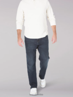 Lee hombres jeans cónicos de ajuste recto mvp de movimiento extremo (grandes y altos) sebastián ropa Z6H6F537