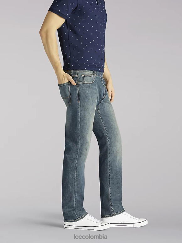 Lee hombres jeans deportivos con pernera cónica Extreme Motion mega ropa Z6H6F682 - Image 3