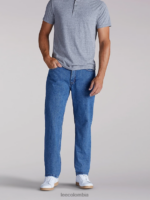 Lee hombres jeans holgados con pernera recta piedra de pimienta ropa Z6H6F568