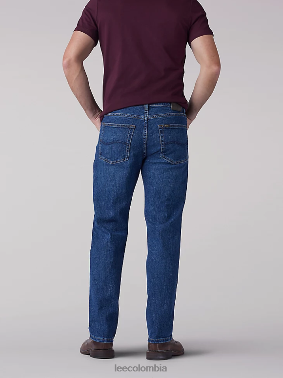 Lee hombres jeans rectos de corte regular patriota ropa Z6H6F542 - Image 2