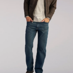 Lee hombres jeans rectos regulares selectos premium serpiente ropa Z6H6F625