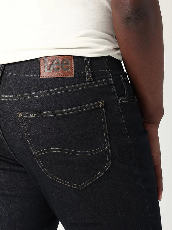 Lee hombres jeans rectos relajados mvp de movimiento extremo enjuagar ropa Z6H6F505 - Image 6