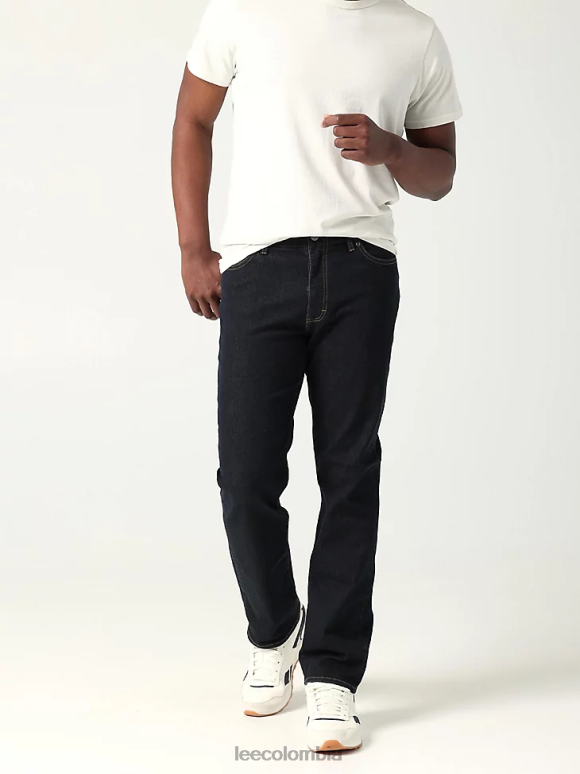 Lee hombres jeans rectos relajados mvp de movimiento extremo enjuagar ropa Z6H6F505 - Image 1