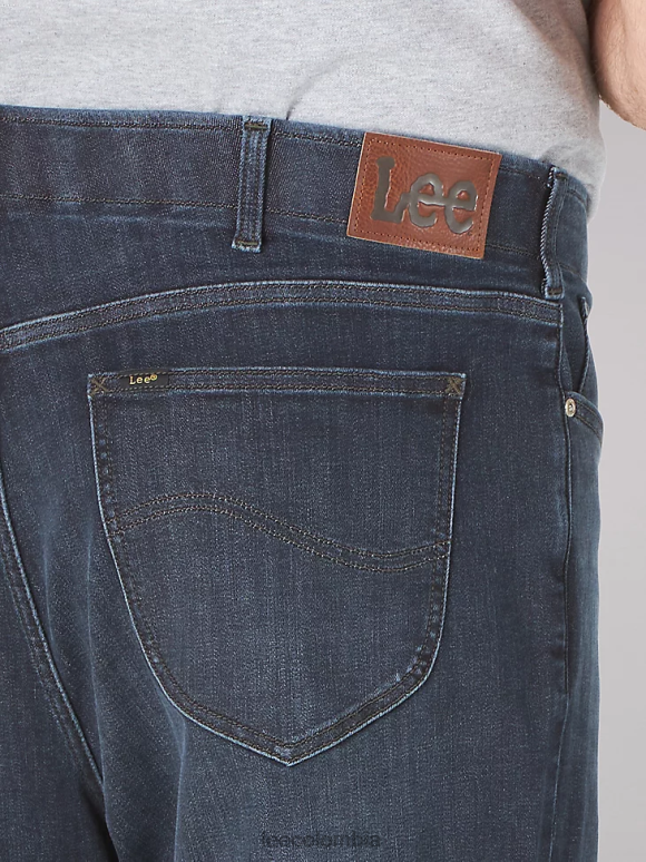 Lee hombres jeans rectos relajados mvp de movimiento extremo (grandes y altos) ejecutivo ropa Z6H6F592 - Image 3