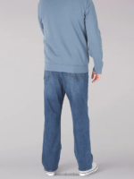 Lee hombres jeans rectos relajados mvp de movimiento extremo (grandes y altos) rey ropa Z6H6F593 - Image 2