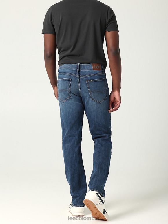 Lee hombres jeans rectos relajados mvp de movimiento extremo suptón ropa Z6H6F507 - Image 2