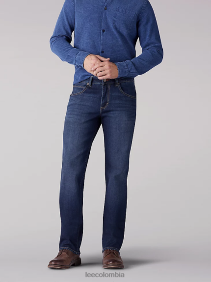Lee hombres jeans rectos serie moderna ryker ropa Z6H6F644