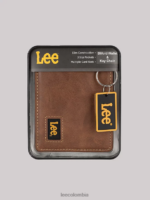 Lee hombres juego de 2 piezas de billetera plegable delgada marrón accesorio Z6H6F1164 - Image 2