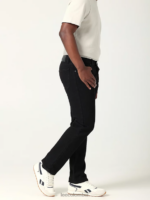 Lee hombres legendario jean recto regular negro sobreteñido ropa Z6H6F498 - Image 3