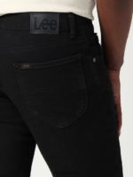 Lee hombres legendario jean recto regular negro sobreteñido ropa Z6H6F498 - Image 5