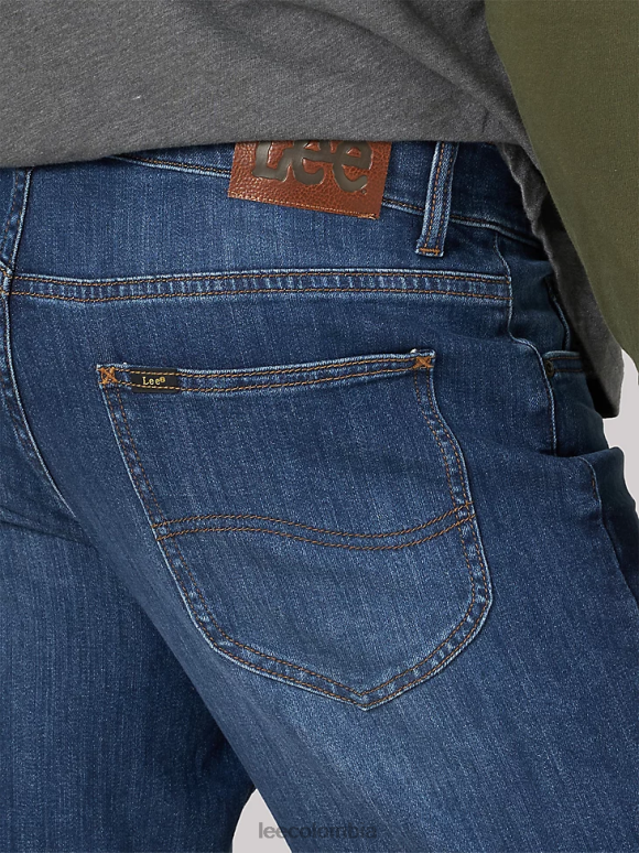Lee hombres legendario pantalón corto de 5 bolsillos de ajuste regular estragos ropa Z6H6F1075 - Image 5