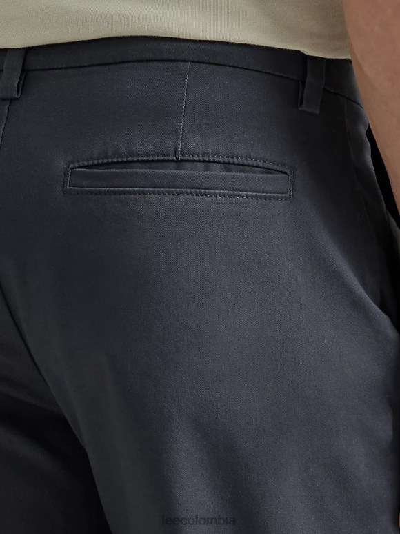 Lee hombres legendario pantalón relajado y recto con parte delantera plana Armada ropa Z6H6F715 - Image 5
