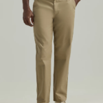 Lee hombres legendario pantalón relajado y recto con parte delantera plana caqui ropa Z6H6F714