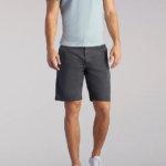 Lee hombres movimiento extremo corto carbón ropa Z6H6F1085
