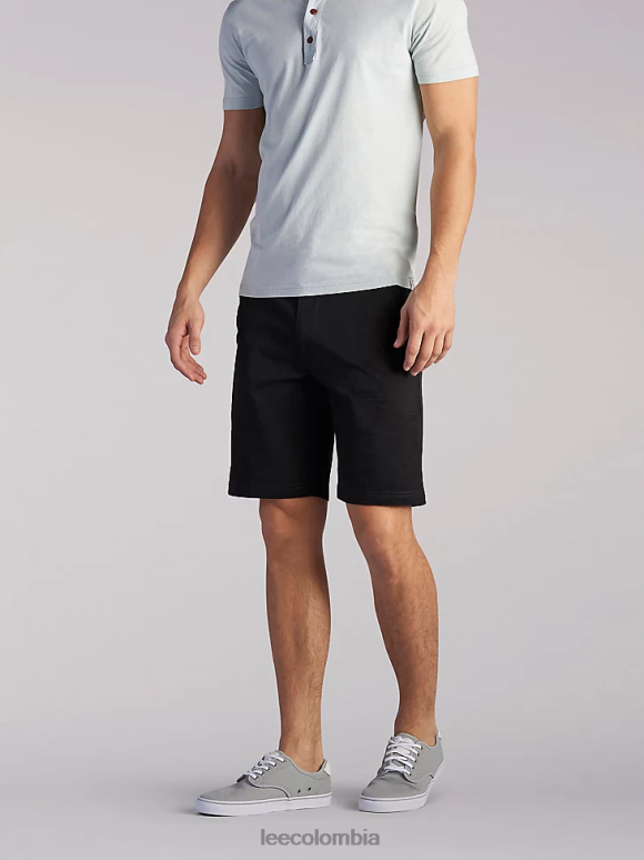 lee_hombres_movimiento_extremo_corto_negro_ropa_z6h6f1083.png Lee hombres movimiento extremo corto negro ropa Z6H6F1083 - Image 1