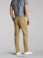 Lee hombres pantalón caqui de corte slim Extreme Motion gris pardo ropa Z6H6F762 - Image 2