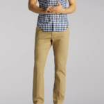 Lee hombres pantalón caqui de corte slim Extreme Motion gris pardo ropa Z6H6F762